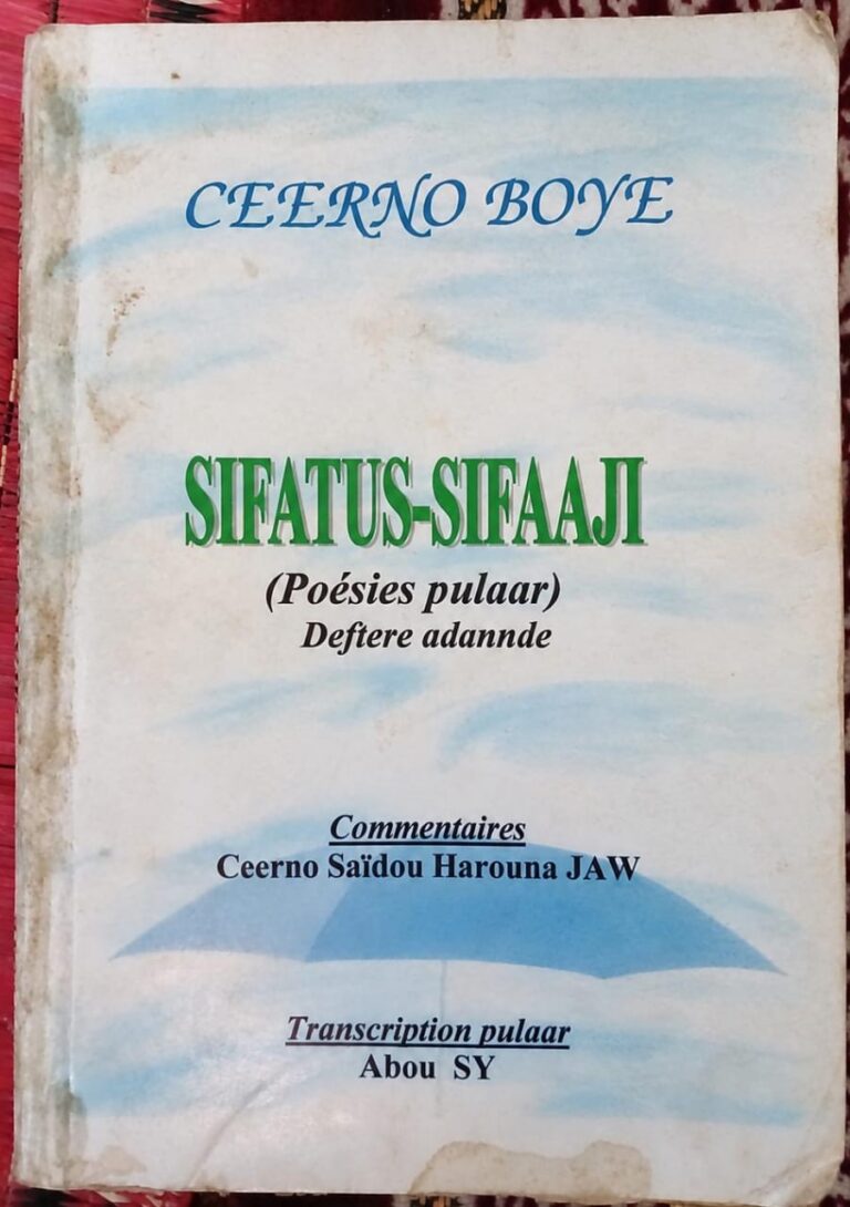 Couverture de SIFATUS-SIFAAJI